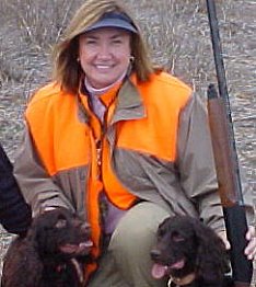 Patricia L. Watts with Hollow Creek's Gus